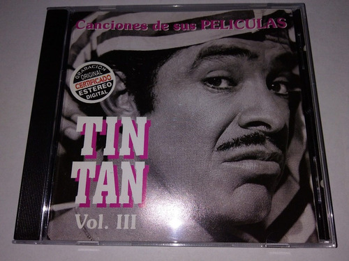 Tin Tan - Las Canciones De Sus Peliculas Vol. 3 Cd Nac 1998 