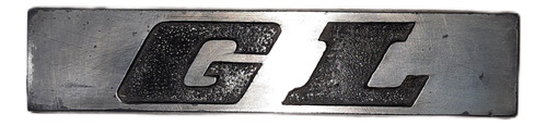 Logo Insignia Peugeot 504 Gl Placa Metal Original 2,5x11,8cm