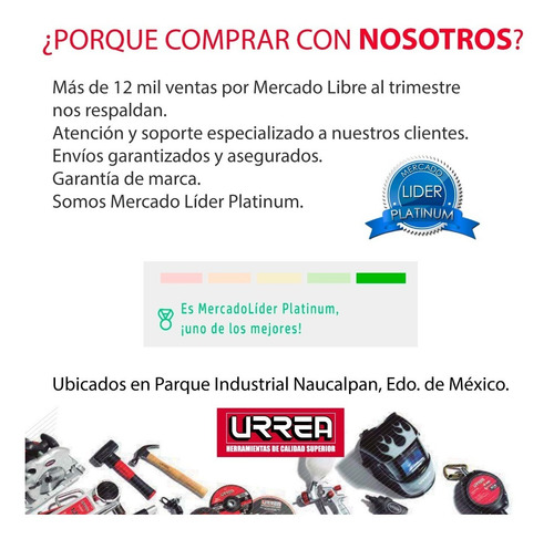 Juego De 10 Llaves Pata Cuervo 3/8 4900-10 Urrea