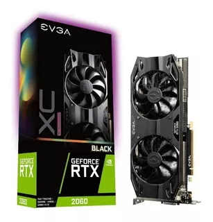 Placa De Video Nvidia Evga Xc Gaming Geforce Rtx 20 Series Rtx 2060 Black Edition 12gb