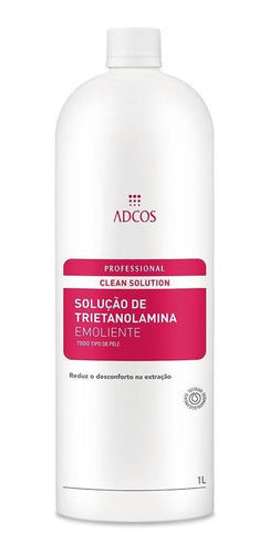 Solução De Trietanolamina Emoliente 1 Litro Adcos