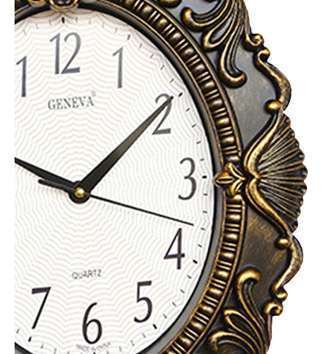 Reloj De Pared De 14 '' Con Números Arábigos Para El Reloj