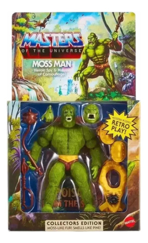 Motu Origins Moss Man Collector's Edition Exclusivo