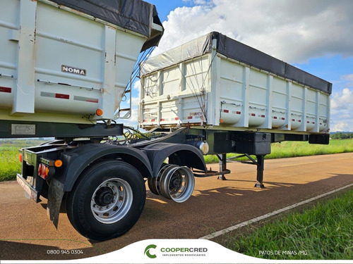 Carreta Bi Caçamba 2014 Noma 20m³+fominha 4 Eixos Lona Fácil