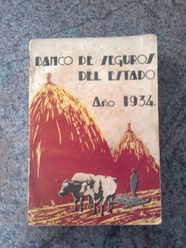 Almanaque Bse Banco De Seguros Del Estado 1934 (muy Difícil)