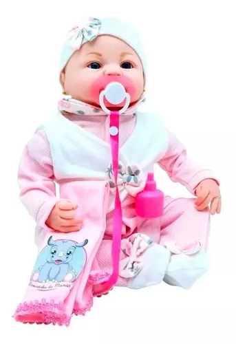 Boneca Reborn Doll Realista Layla Sid-Nyl - Fátima Criança