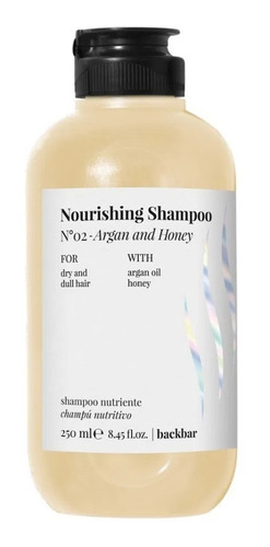 Shampoo Backbar Farmavita Nourishing Shampoo 250 Ml