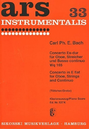 Concierto En Mi Mayor Para Oboe, Cuerdas Y Bajo Continuo.