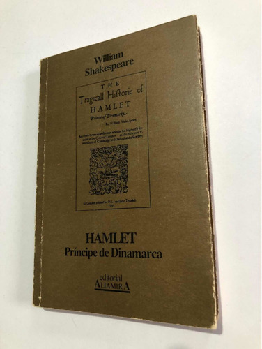 Libro Hamlet - Príncipe De Dinamarca - Muy Buen Estado