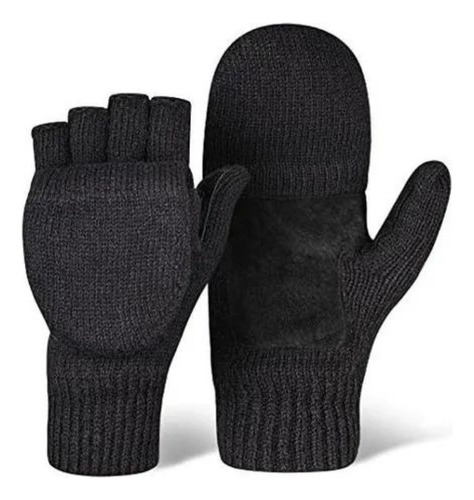 Guantes Térmicos  De Invierno Sin Dedos Convrtibles Chiporro