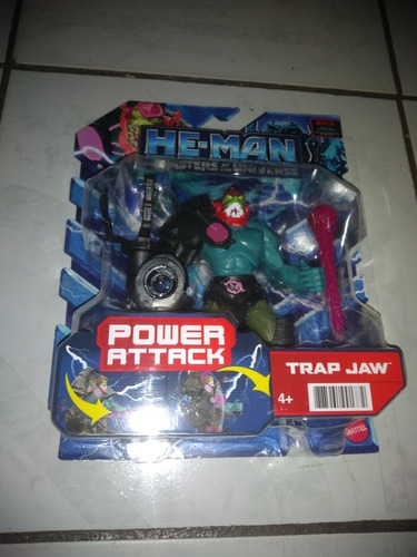 Masters Of The Universe He-man Trap Jaw Power Attack Netflix