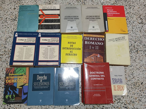 Libros De Derecho, Sucesiones, Derecho Romano, Cod. Comercio