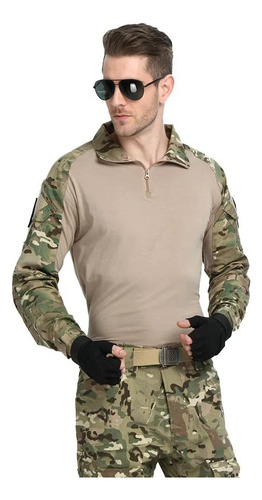 Camisa De Camuflaje Militar Del Ejército Y Pantalones Táctic
