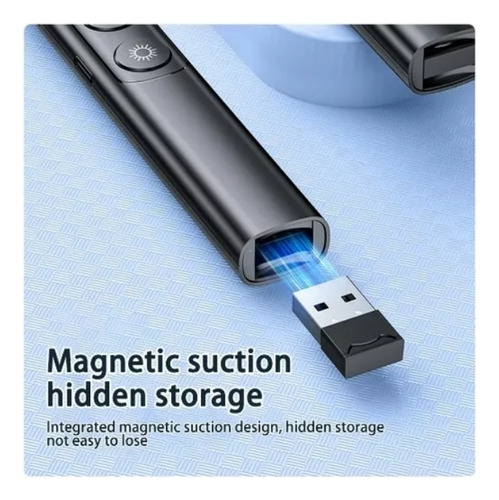 Puntero Láser Power Point Usb Ergonómico Recargable