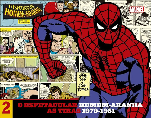 Homem-Aranha: As Tiras Vol. 2 (1979-1981): Edição definitiva, de Lee, Stan. Editorial Panini Brasil LTDA, tapa dura en português, 2021