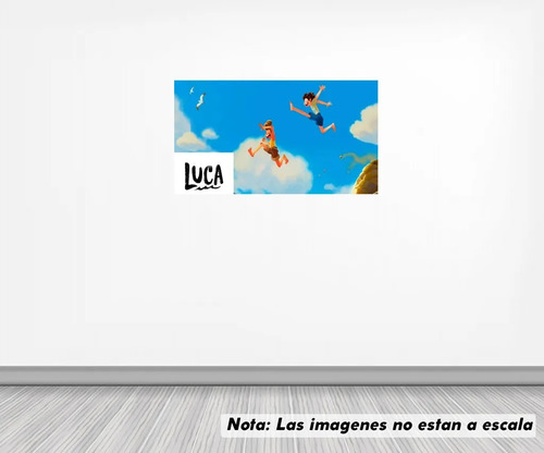 Vinil Sticker Pared 30 Cm. Lado Luca  Modld0015