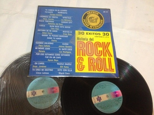 Rock N Roll 30 Éxitos Album 2   Discos De Vinil 