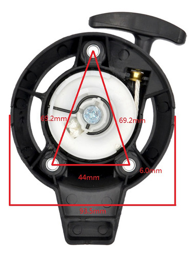 . Cortadora De Césped Recoil Pull For Gx24 Gx25 Gx25n Gx2