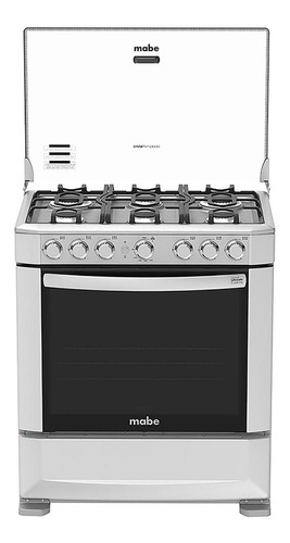 Cocina De Piso A Gas 76cm Inox Mabe Cmp7620fx0