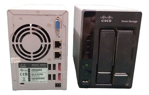 Servidor De Almacenamiento En Red Nas. Cisco (2 Unidades) (Usado)