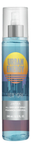 Fragancia Urban Energy New York Jafra Hombre 240ml Original