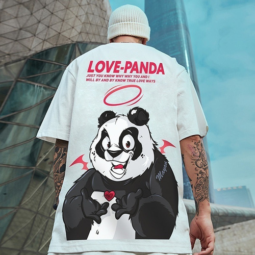 Playera De Estilo Chino Hip-hop Kung Fu Panda