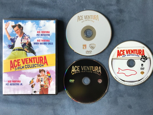 Ace Ventura Coleccion Dvd Original Jim Carrey