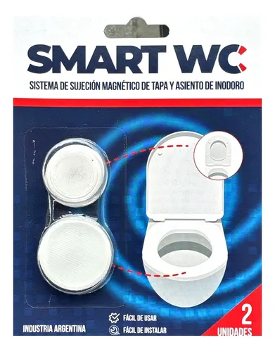 Smart Wc® Sistema De Sujeción Magnético De Tapas De Inodoro