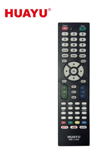 Imagen 2 de 8 de Control Universal Para Televisores Y Televisores Smart