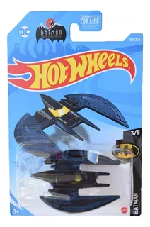 Hot Wheels Batplane Azul Dc Batman - Serie Animada 3/5