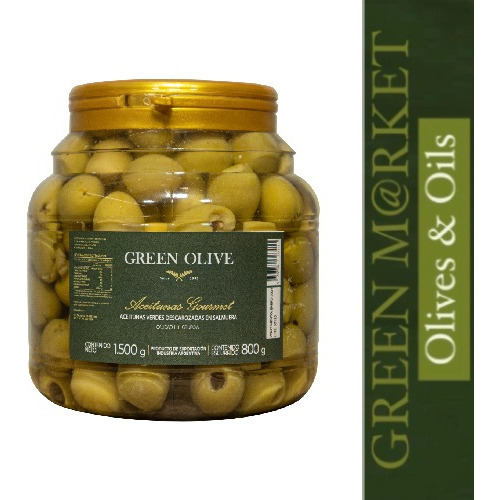 Aceitunas Verdes Descarozadas N°0 X1kg Green Olive