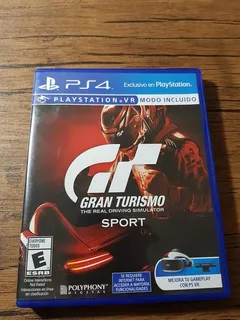 Gran Turismo Sport Playstation 4 Ps4 Buen Estado !!