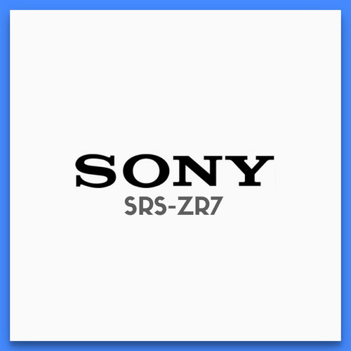 Sony Srs-zr7 Parlante Bluetooth/wi-fi Inalámbrico Portátil