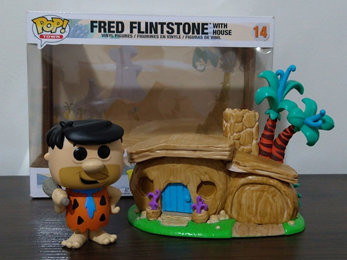Funko Town Fred Flintstone - Flintstones Home Hanna Barbera