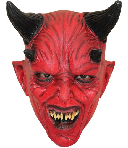 Imagen 1 de 1 de Máscara Para Niño Devil Jr. Diablo Halloween