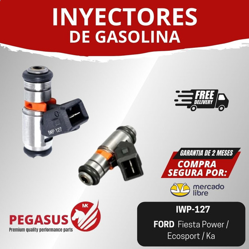 Inyector De Gasolina Ford Fiesta Power Ka Ecosport Motor 1.6