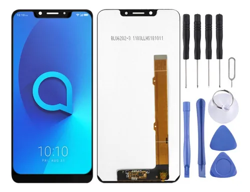 Sjp Pantalla Lcd Oem Negra Para Alcatel 5v 5060 Ot5060