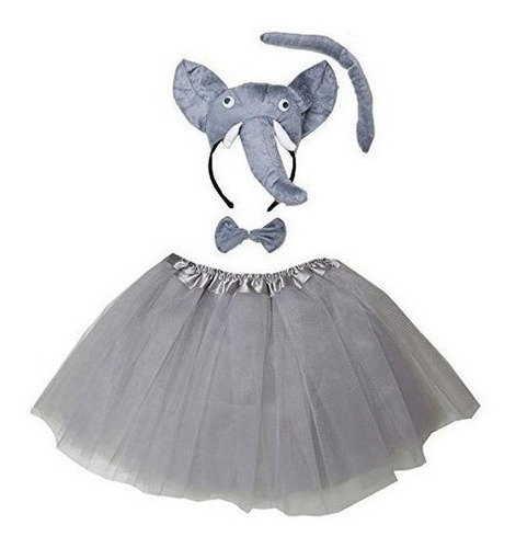 Kirei Sui Kids 3d Animal Costume Cara Orejas Diadema Bowtie 