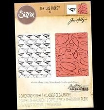 Scrapbook Sizzix Folder Tim Holtz Aviones Y Lineas De Puntos