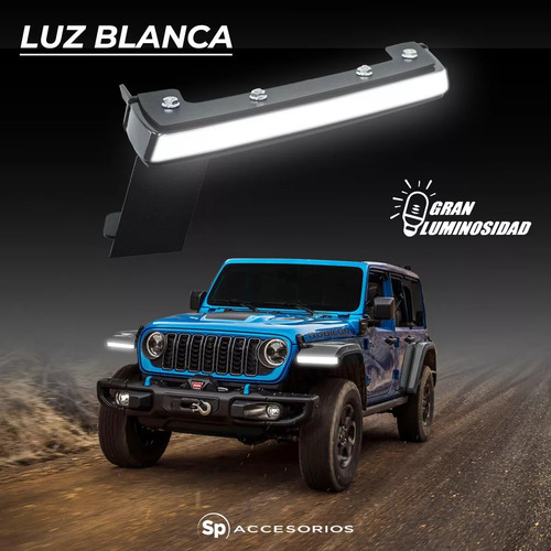 Kit Cantoneras Salpicadera Led Wrangler Jl 2019-24 Genericas