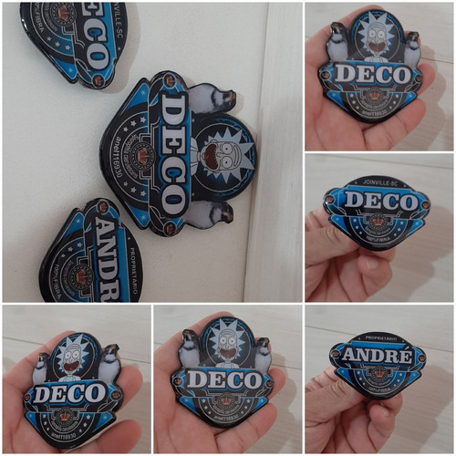 Imagem 1 de 5 de Placas Personalizadas Para Pássaros