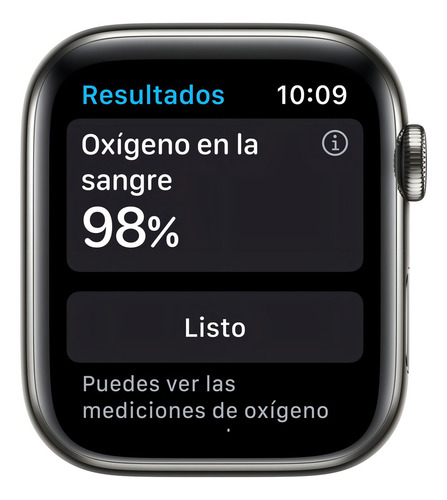 Apple Watch (GPS+Cellular) Series 6 display de 1.732" con correa de fluoroelastómero color negro y caja color grafito - Bueno (Reacondicionado)