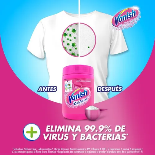 Packx2 Vanish Polvo Oxi Action 450g Multi Power Quita Mancha