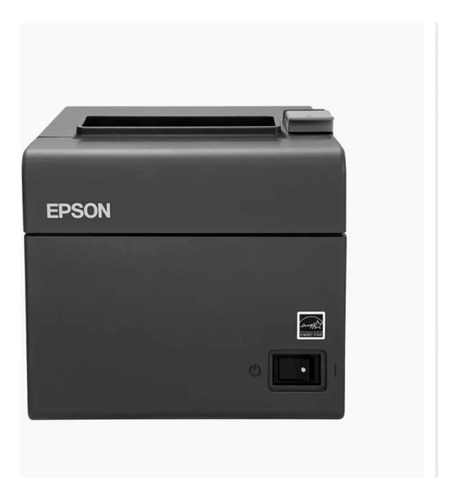 Impressora Não Fiscal Epson Térmica Tmt20 Nova C/ Brinde Preto