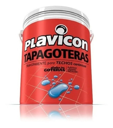 Tapagoteras Transparente 10 Lts Plavicon - Iacono