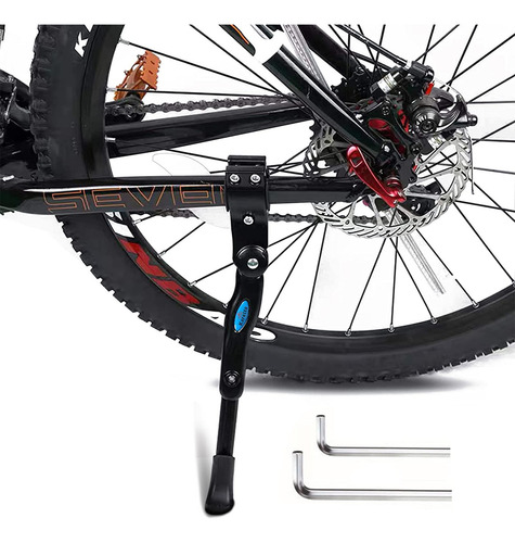 Bike Kickstand Kids- Adjustable Rear Side Bicycle Stand Kick