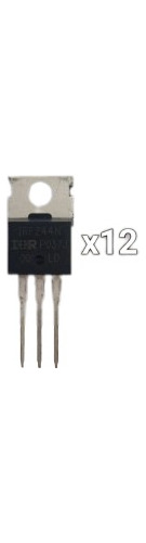 Transistor Irfz44n Irfz46n Irfz48n Pack 12 Piezas Originales