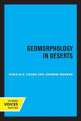 Libro Geomorphology In Deserts - Ronald U. Cooke