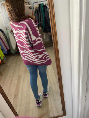 Sweater Poleron Amplio Mujer The Big Shop