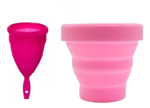1 Copa Menstrual + 1 Vaso Esterilizador Fleurity T: 1-2-mini